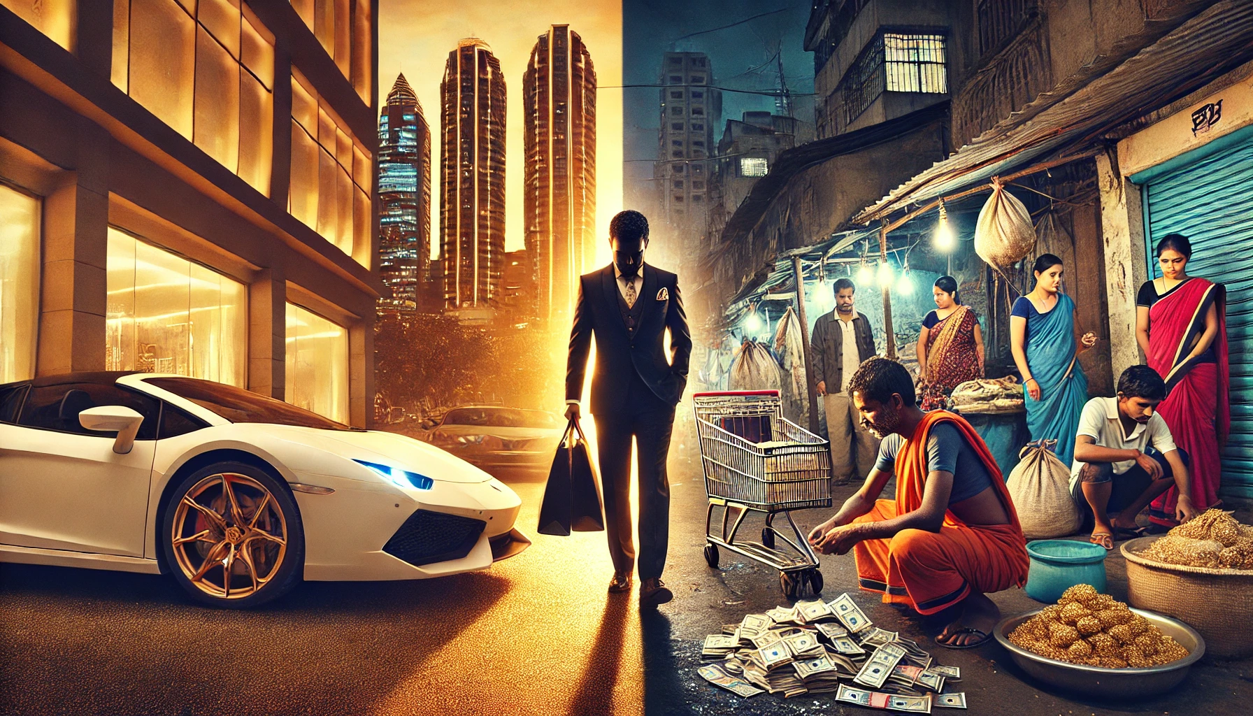 India’s Economic Divide – The Shrinking Middle Class vs. Wealth Boom